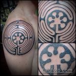 Fotó tetováló labirintusrajzról (Tetoválólabirin) (érték) - példa rajz - 018