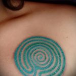 Fotó a tetováló labirintus rajzáról (Tetoválólabirin) (érték) - példa rajz - 027