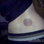 Fotó a tetováló labirintus rajzáról (Tetoválólabirin) (érték) - példa rajz - 035