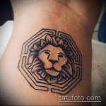 Fotó a tetováló labirintus rajzáról (Tetoválólabirin) (érték) - példa rajz - 036