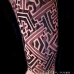 Fotó a tetováló labirintus rajzáról (Tetoválólabirin) (érték) - példa rajz - 045