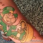 Fotó egy manó tetoválásról 2018. 08. 04. №119 - Leprechaun tetoválás -