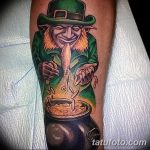 Fotó egy manó tetoválásról 2018. 08. 04. №219 - Leprechaun tetoválás -