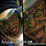 Fotó egy manó tetoválásról 2018. 08. 04. №217 - Leprechaun tetoválás -