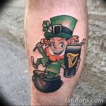 Fotó egy manó tetoválásról 2018. 08. 04. №216 - Leprechaun tetoválás -