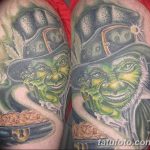 Fotó egy manó tetoválásról 2018. 08. 04. № 203 - Leprechaun tetoválás -