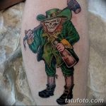 Fotó egy manó tetoválásról 2018. 08. 04. №201 - Leprechaun tetoválás -