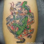 Fotó egy manó tetoválásról 2018. 08. 04. №199 - Leprechaun tetoválás -