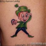 Fotó egy manó tetoválásról 2018. 08. 04. №198 - Leprechaun Tattoo -