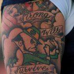 Fotó egy manó tetoválásról 2018. 08. 04. №187 - Leprechaun Tattoo -