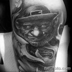 Fotó egy manó tetoválásról 2018. 08. 04. №185 - Leprechaun Tattoo -