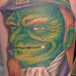 Fotó egy manó tetoválásról 2018. 08. 04. №121 - Leprechaun tetoválás -