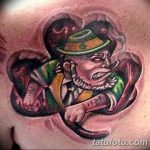 Fotó egy manó tetoválásról 2018. 08. 04. №184 - Leprechaun Tattoo -