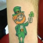 Fotó egy manó tetoválásról 2018. 08. 04. №122 - Leprechaun tetoválás -