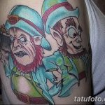 Fotó egy manó tetoválásról 2018. 08. 04. №123 - Leprechaun tetoválás -