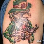 Fotó egy manó tetoválásról 2018. 08. 04. №132 - Leprechaun tetoválás -