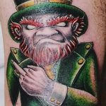 Fotó egy manó tetoválásról 2018. 08. 04. №136 - Leprechaun tetoválás -