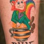 Fotó egy manó tetoválásról 2018. 08. 04. №137 - Leprechaun tetoválás -