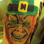 Fotó egy manó tetoválásról 2018. 08. 04. №140 - Leprechaun tetoválás -