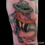 Fotó egy manó tetoválásról 2018. 08. 04. № 142 - Leprechaun tetoválás -