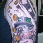 Fotó egy manó tetoválásról 2018. 08. 04. №144 - Leprechaun tetoválás -