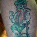 Fotó egy manó tetoválásról 2018. 08. 04. №146 - Leprechaun tetoválás -