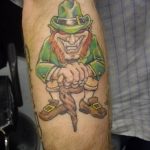 Fotó egy manó tetoválásról 2018. 08. 04. №151 - Leprechaun tetoválás -