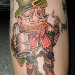 Fotó egy manó tetoválásról, 2018.08.04., 002 - Leprechaun Tattoo -