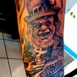 Fotó egy manó tetoválásról 2018. 08. 04. №155 - Leprechaun tetoválás -