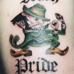 Fotó egy manó tetoválásról 2018. 08. 04. №157 - Leprechaun tetoválás -