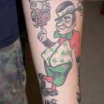 Fotó egy manó tetoválásról 2018. 08. 04. №159 - Leprechaun tetoválás -