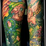 Fotó egy manó tetoválásról 2018. 08. 04. №006 - Leprechaun tetoválás -