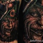 Fotó egy manó tetoválásról 2018. 08. 04. № 008 - Leprechaun tetoválás -