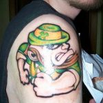 Fotó egy manó tetoválásról 2018. 08. 04. №011 - Leprechaun tetoválás -