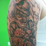 Fotó egy manó tetoválásról 2018. 08. 04. №160 - Leprechaun tetoválás -