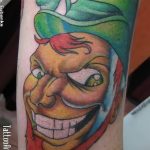 Fotó egy manó tetoválásról 2018. 08. 04. №166 - Leprechaun tetoválás -