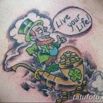 Fotó egy manó tetoválásról 2018. 08. 04. №169 - Leprechaun tetoválás -