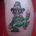 Fotó egy manó tetoválásról 2018. 08. 04. №016 - Leprechaun tetoválás -