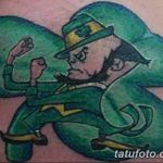 Fotó egy manó tetoválásról 2018. 08. 04. №180 - Leprechaun tetoválás -