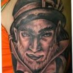 Fotó egy manó tetoválásról 2018. 08. 04. №181 - Leprechaun tetoválás -