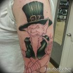 Fotó egy manó tetoválásról 2018. 08. 04. №027 - Leprechaun tetoválás -