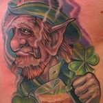 Fotó egy manó tetoválásról 2018. 08. 04. №028 - Leprechaun tetoválás -