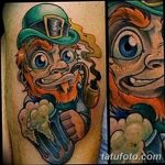 Fotó egy manó tetoválásról 2018. 08. 04. №029 - Leprechaun tetoválás -