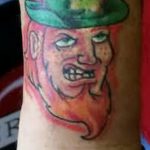 Fotó egy manó tetoválásról 2018. 08. 04. №033 - Leprechaun tetoválás -