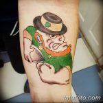 Fotó egy manó tetoválásról 2018. 08. 04. №038 - Leprechaun tetoválás -