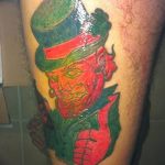 Fotó egy manó tetoválásról 2018. 08. 04. №044 - Leprechaun tetoválás -