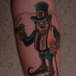 Fotó egy manó tetoválásról 2018. 08. 04. №046 - Leprechaun tetoválás -