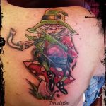 Fotó egy manó tetoválásról, 2018. 08. 04. №047 - Leprechaun Tattoo -