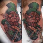 Fotó egy manó tetoválásról 2018. 08. 04. №054 - Leprechaun tetoválás -