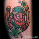 Fotó egy manó tetoválásról 2018. 08. 04. №055 - Leprechaun tetoválás -